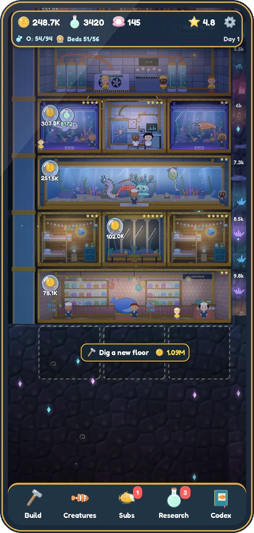 The deepest floors in the Hadal Zone