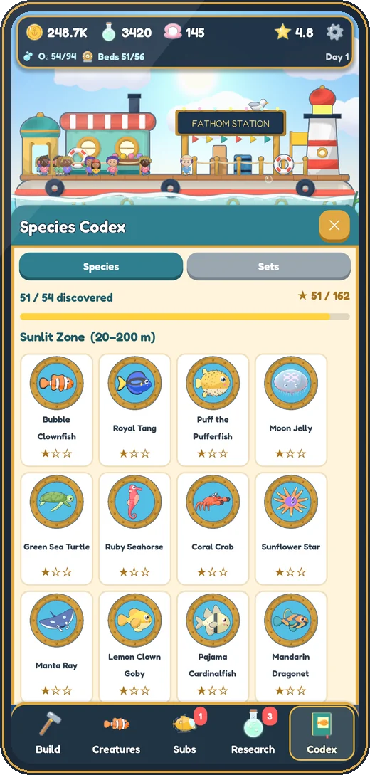 The Species Codex